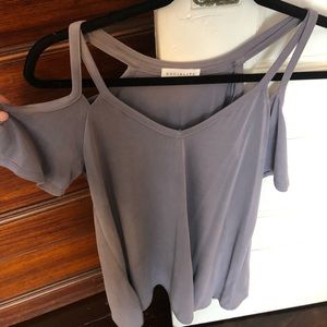 Purple t shirt dress